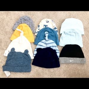 Bundle of Infant Boy Hats